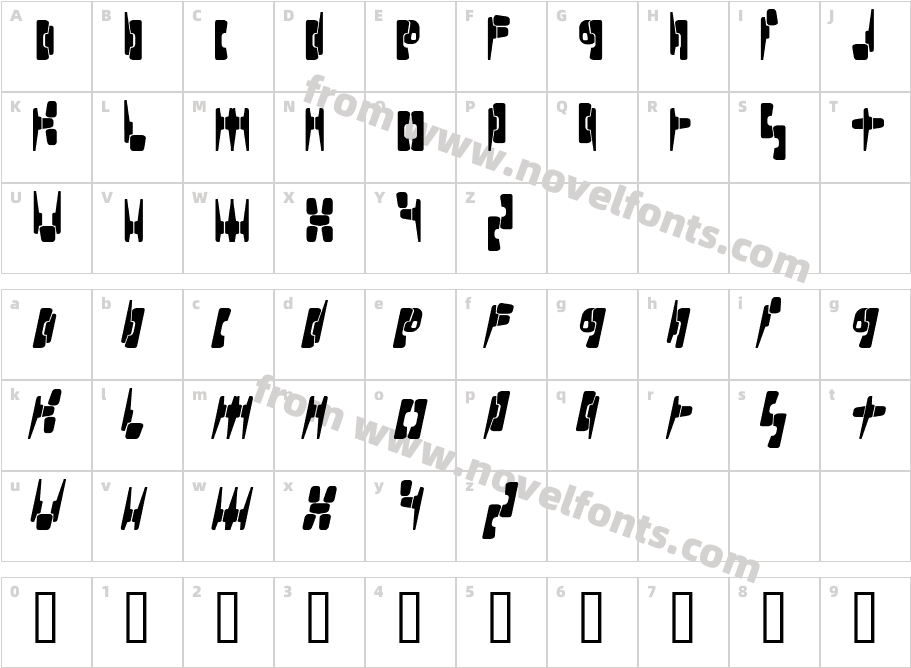 ReningsverkCharacter Map