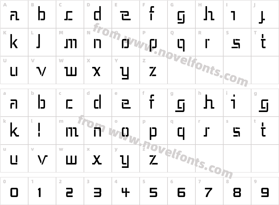 Republika III CndCharacter Map