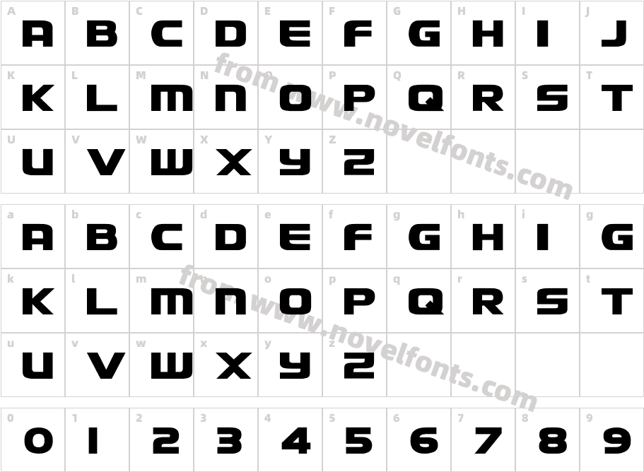 Richardson Brand Revolution BlockCharacter Map