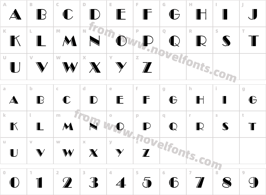 Ritz Engraved NormalCharacter Map