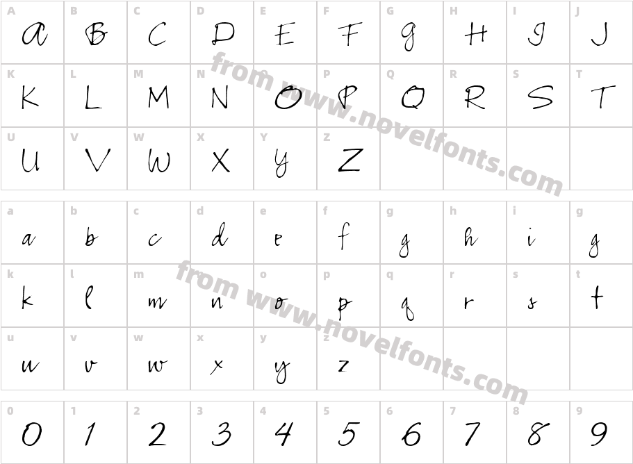 Riverside NormalCharacter Map