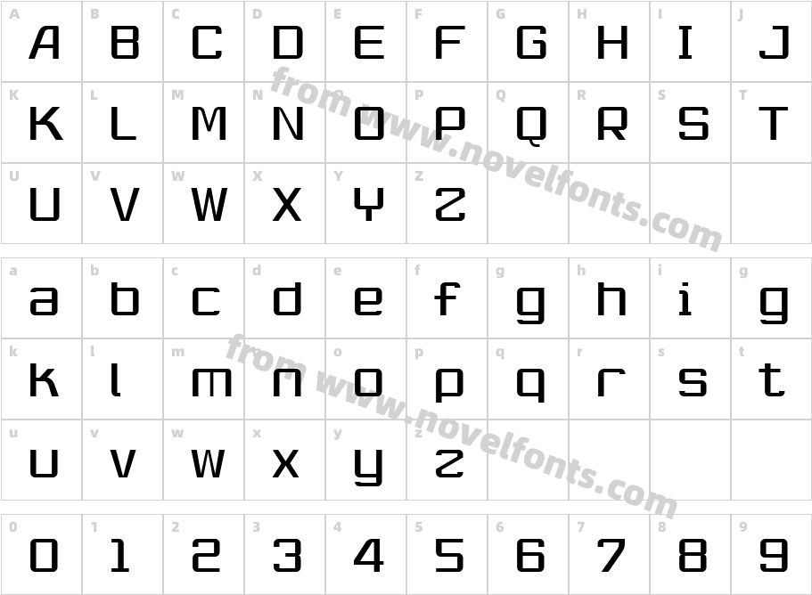 Robustik LightCharacter Map