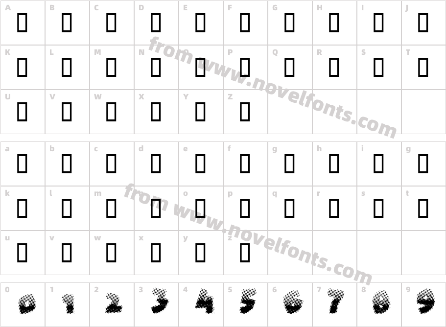 Rochele PointCharacter Map