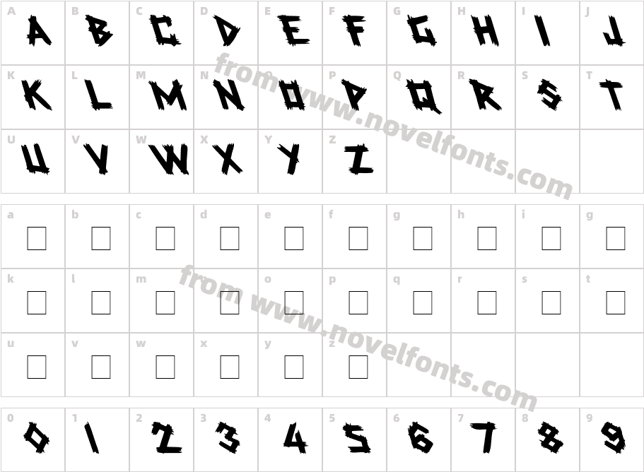 Rockmaker LeftyCharacter Map