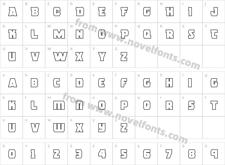 RogueHeroOutlineCharacter Map