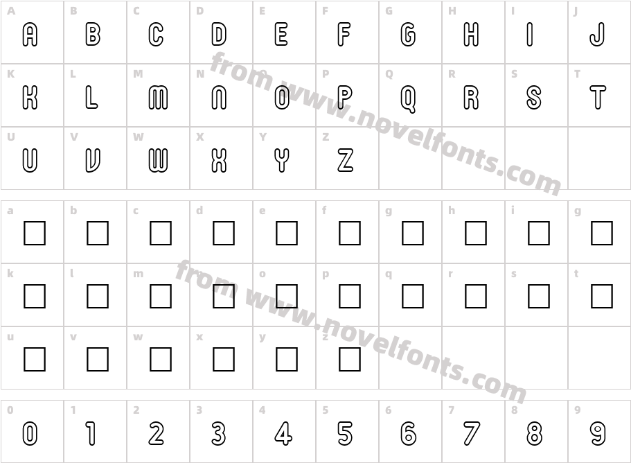 Ron Inset6Character Map