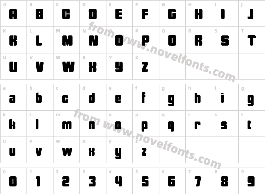 Round Black NormalCharacter Map