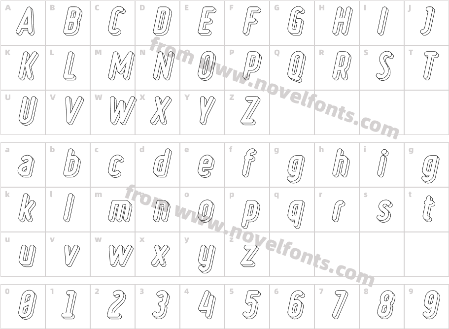 Ruler Volume LineCharacter Map