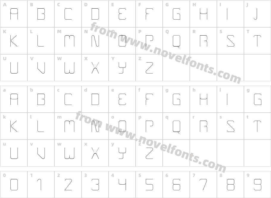 BoulderCharacter Map