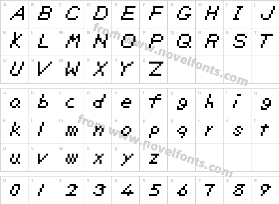 SMB Deluxe RegularCharacter Map