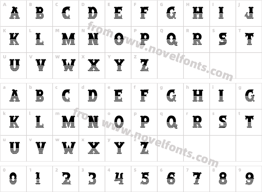 SalloonStripeBottomCharacter Map