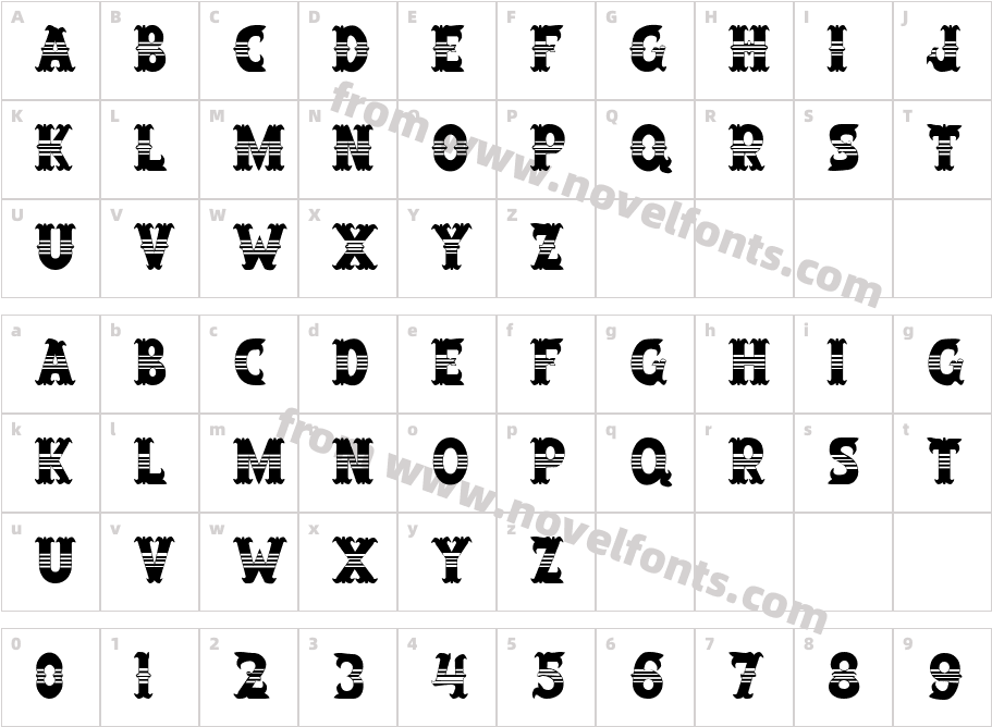 SalloonStripeMiddleCharacter Map