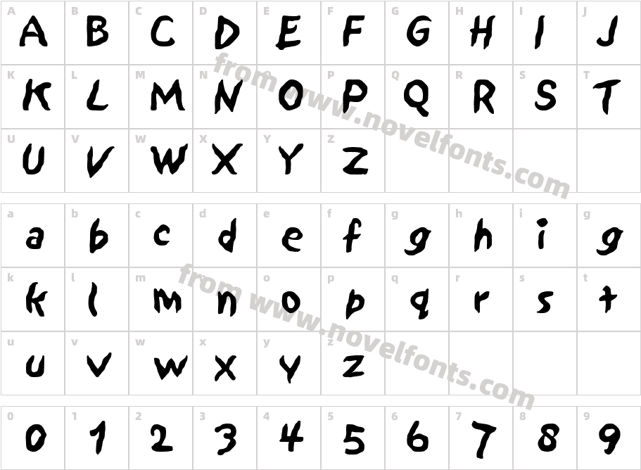 SandCharacter Map