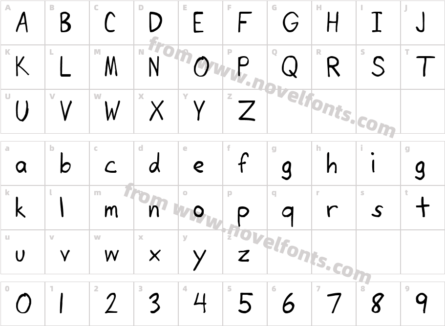 Sargon One41 SP BoldCharacter Map