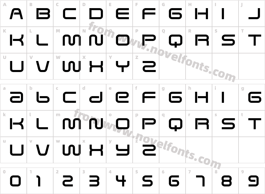 Saved By Zero RegularCharacter Map