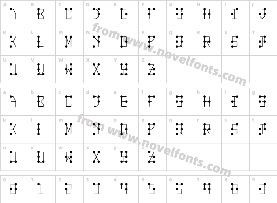 Braille Meme Braille-MemeCharacter Map