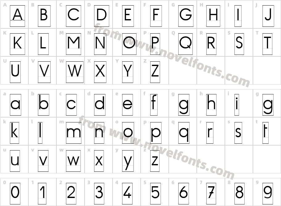 Scriptcase coleCharacter Map