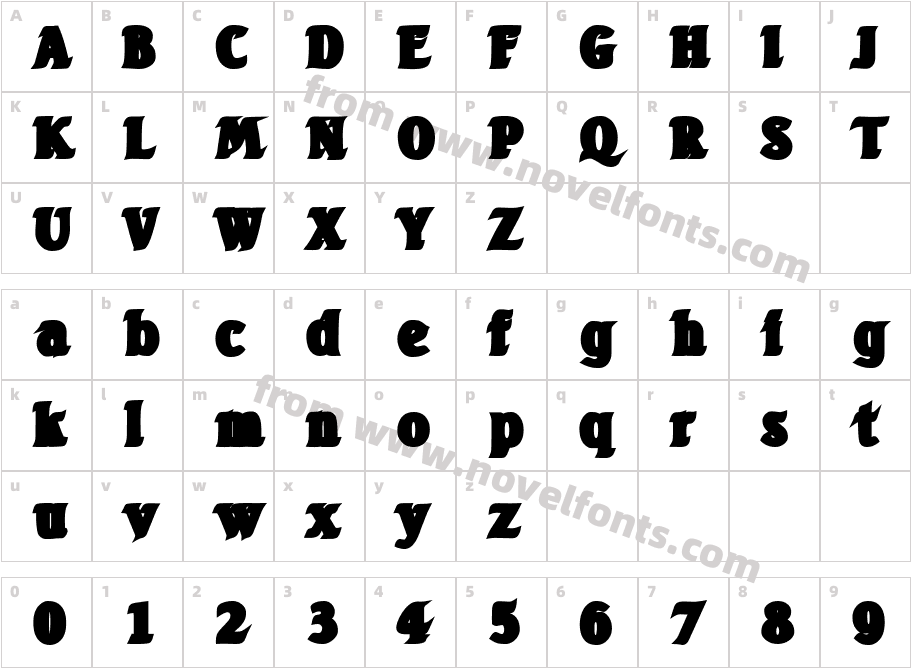 Sea Monster SFCharacter Map