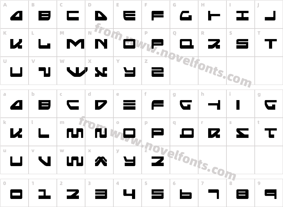 Searider FalconCharacter Map