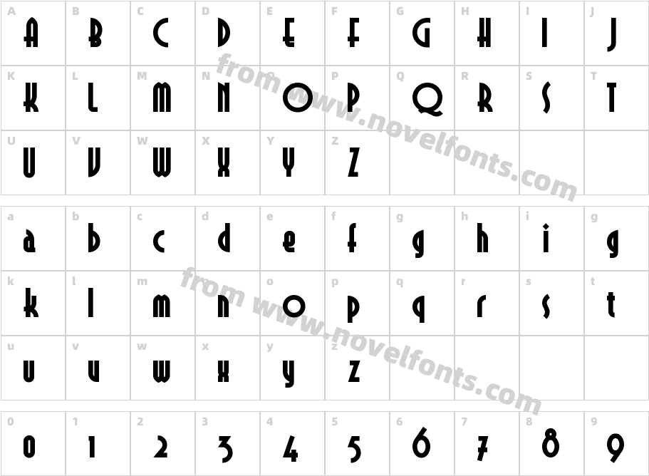 Selznick RemixNFCharacter Map