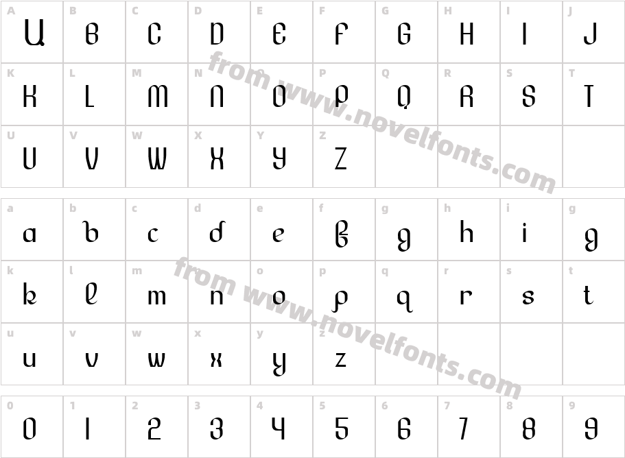 Senzorga AnhokCharacter Map