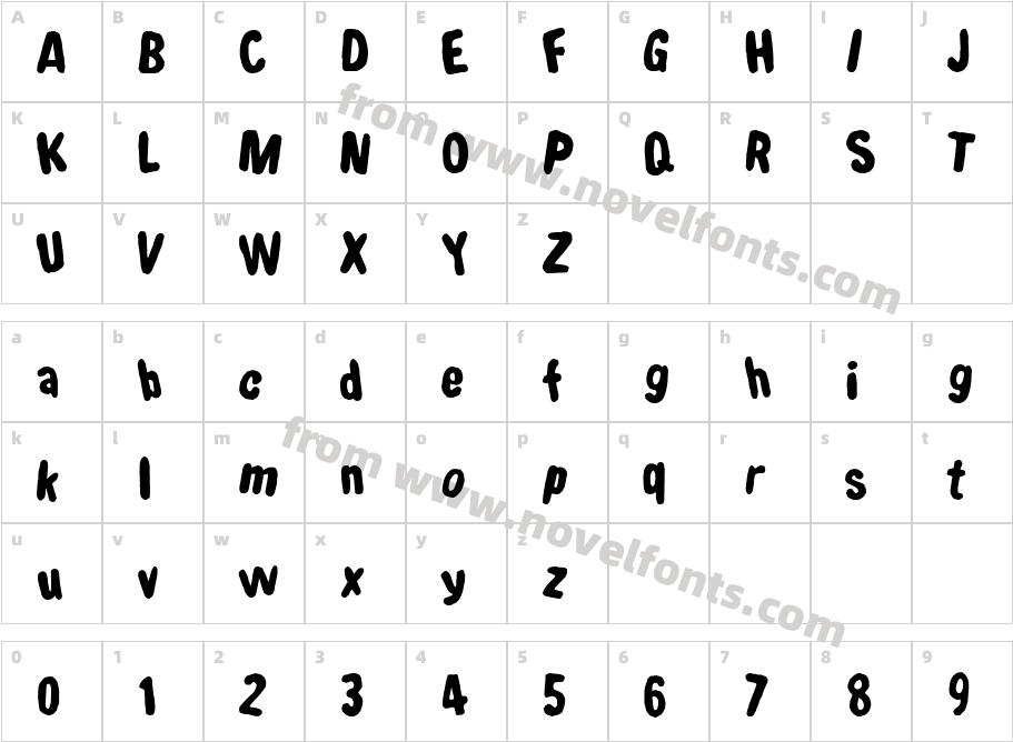 Shake that bootyCharacter Map