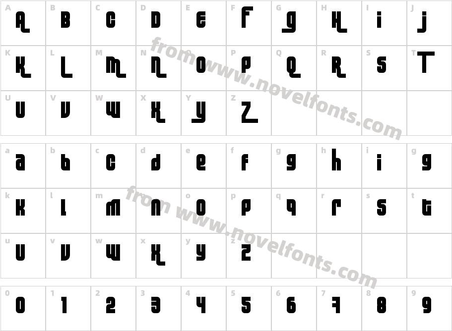 Shakei TupCharacter Map