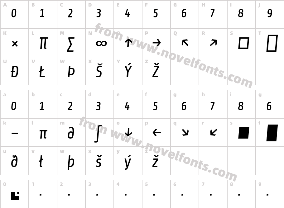 Share Italic ExpCharacter Map