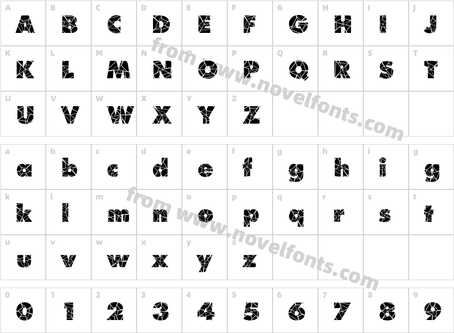 ShatterCharacter Map