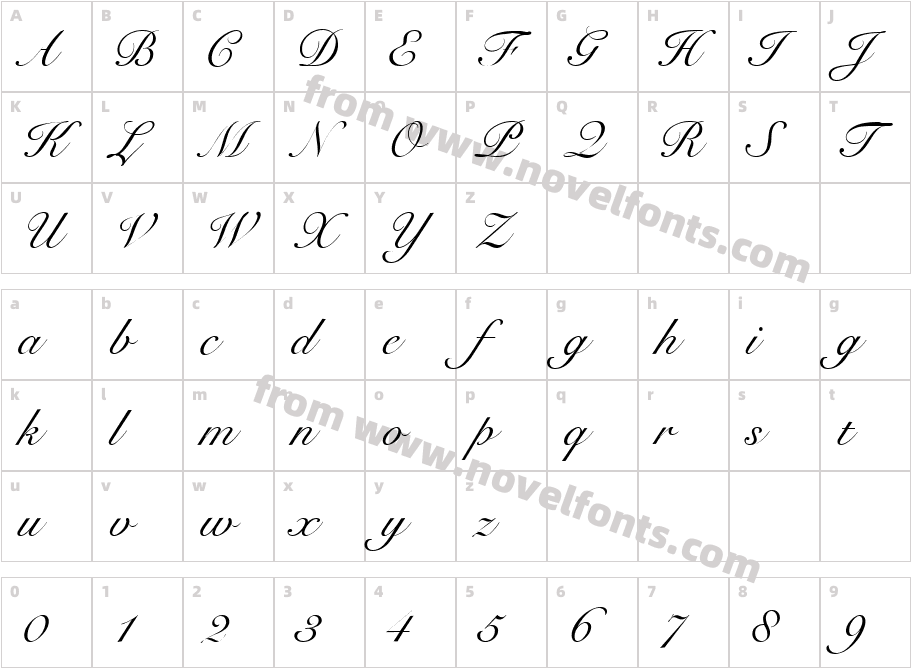 Shell NormalCharacter Map