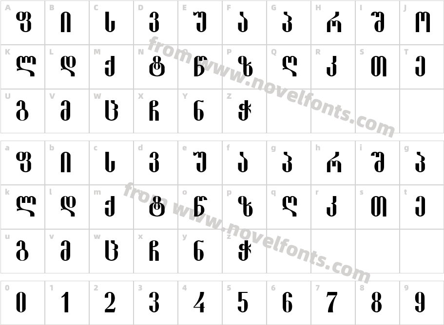 Shemokhmedy ITVCharacter Map