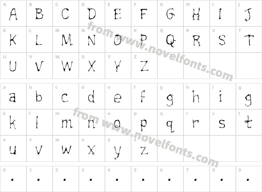 Shipwreck Lite LightCharacter Map