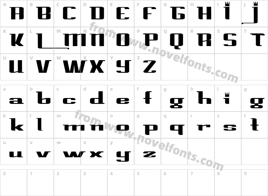 Si Lver LuxCharacter Map