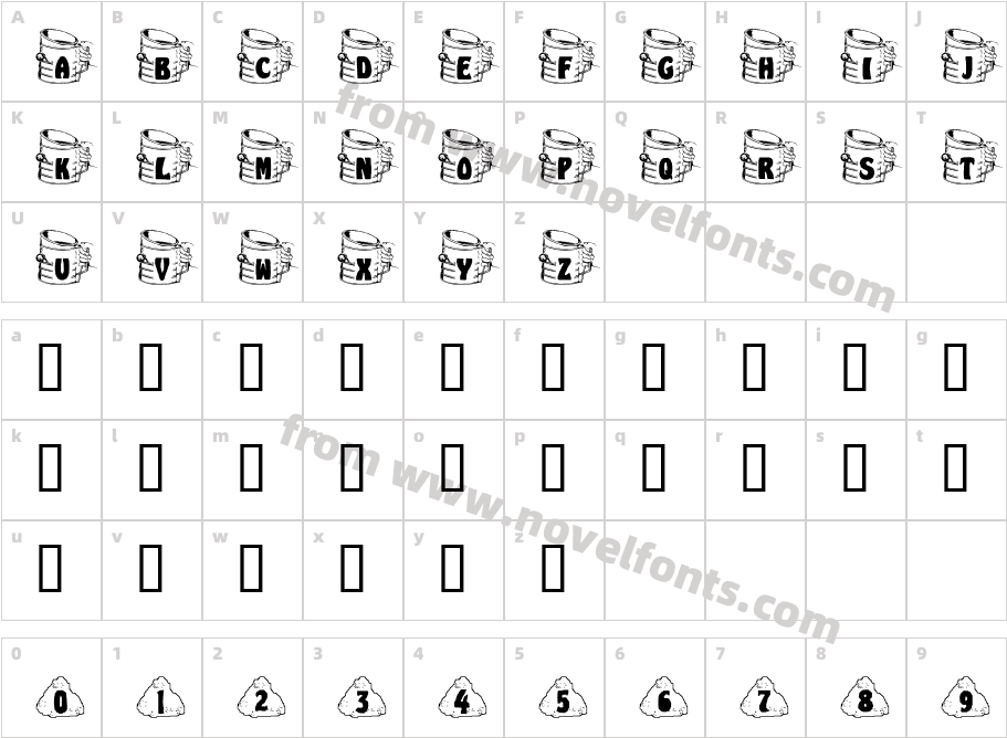 SiftwareCharacter Map