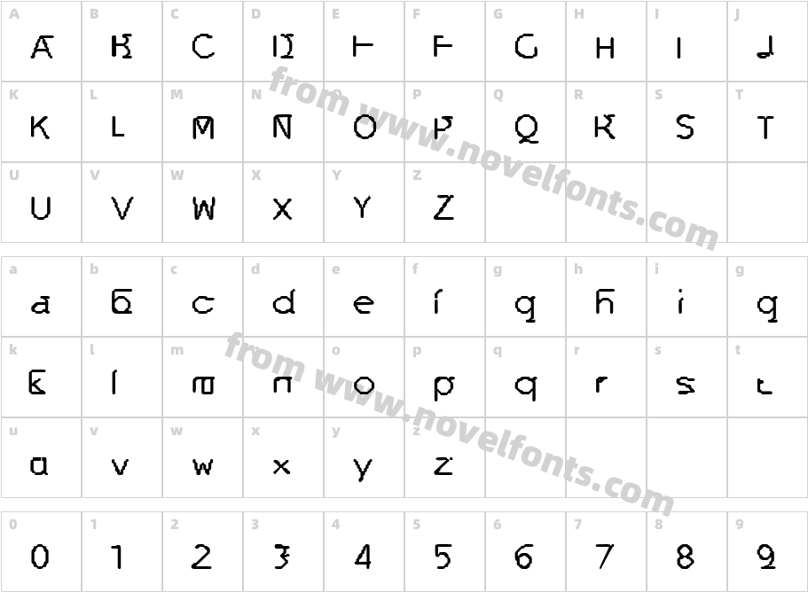 Signal ANDCharacter Map