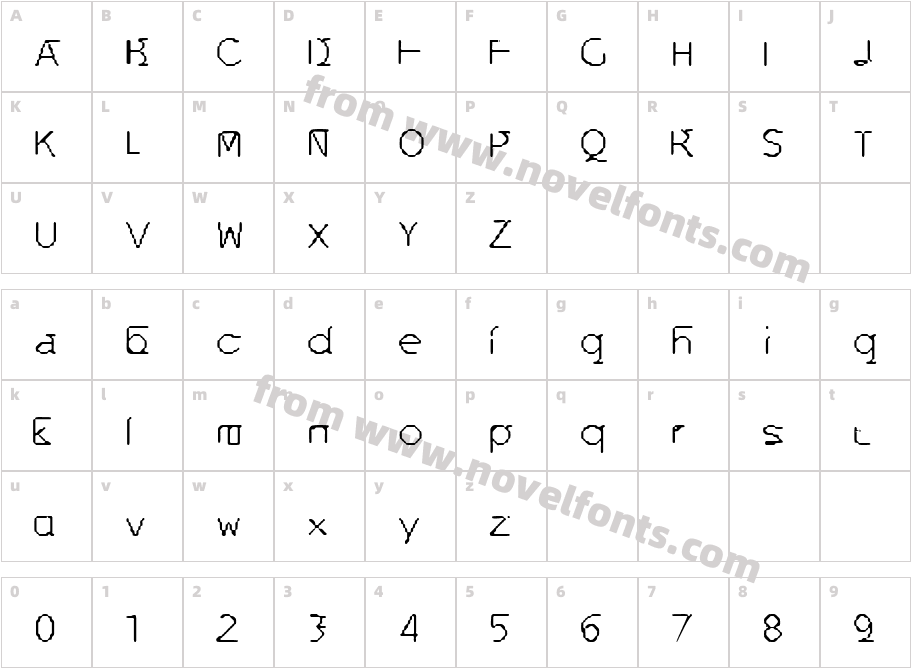 Signal XORCharacter Map