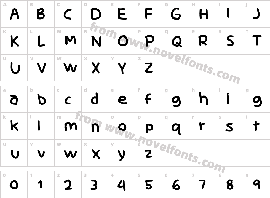 SkidooCharacter Map