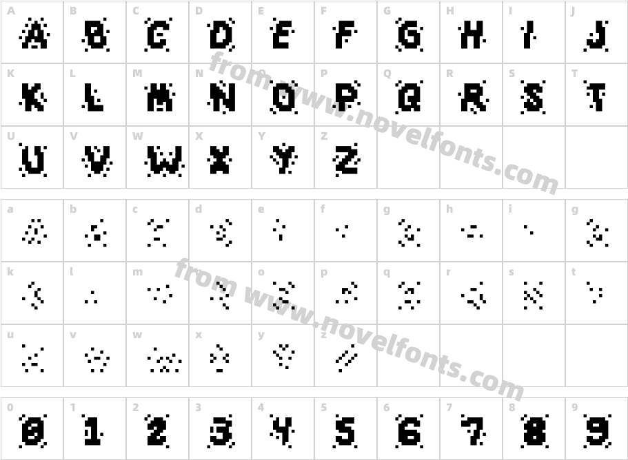 SlapAndCrumblyAlCharacter Map