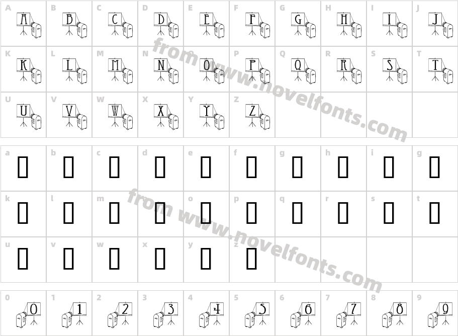 Slide ShowCharacter Map