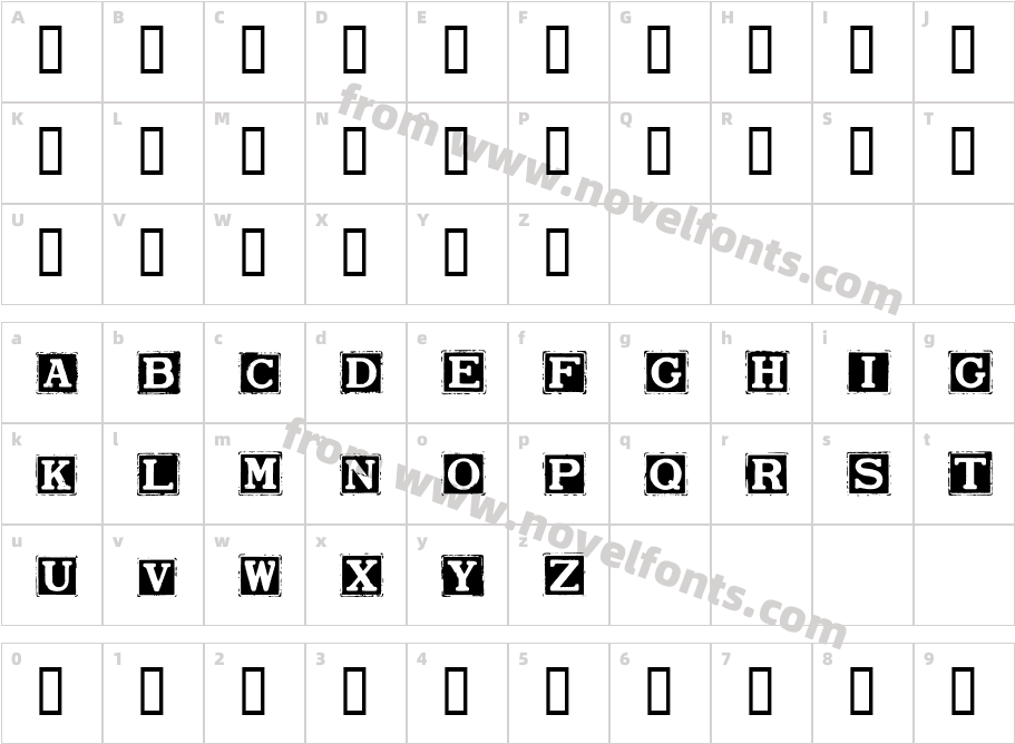 Smargana DealingCharacter Map