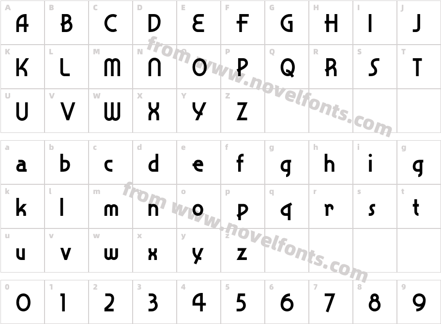 Snappy ServiceNFCharacter Map