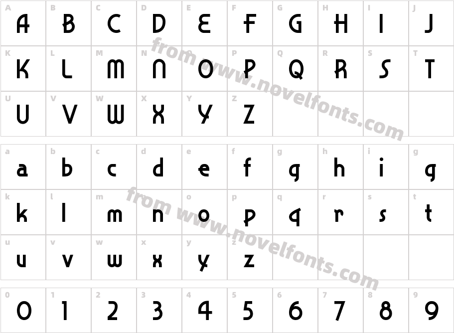 Snappy ServiceNFCharacter Map