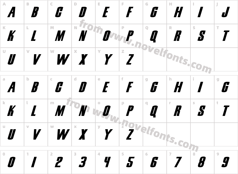 Snickers NormalCharacter Map