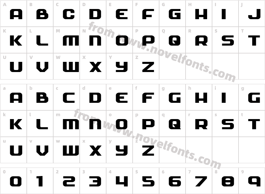 Soldier ExpandedCharacter Map