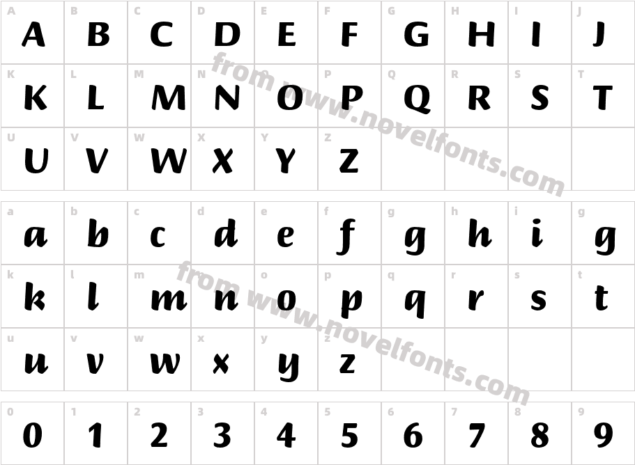 BriemScriptStd-BlackCharacter Map