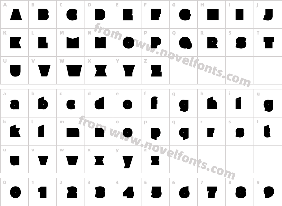 Spade CounterCharacter Map