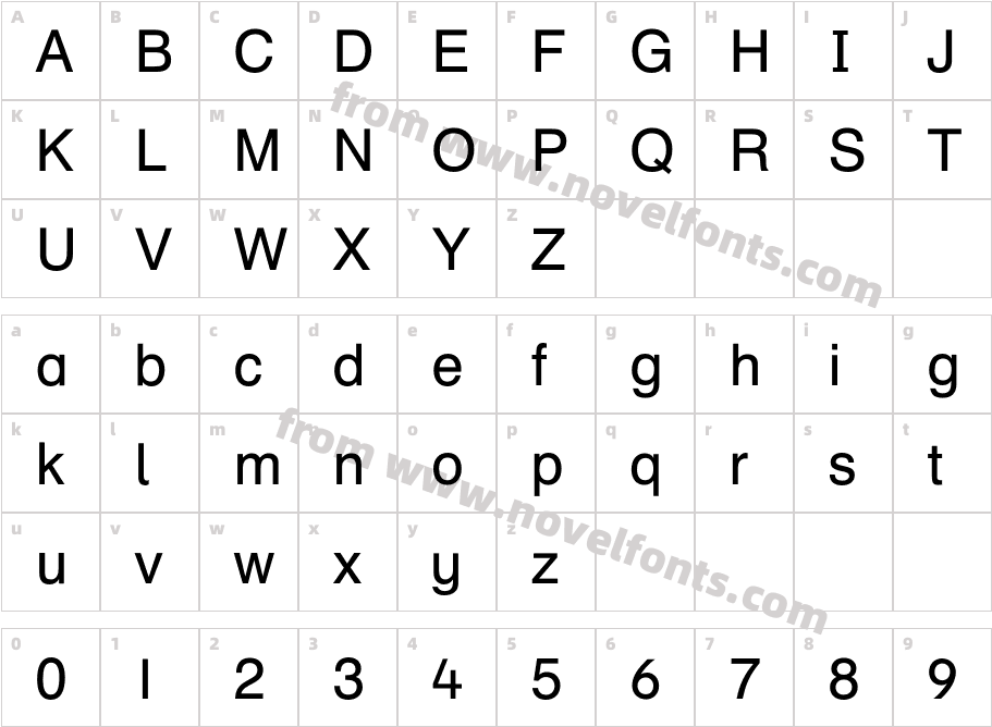 Special AlphabetsP09Character Map