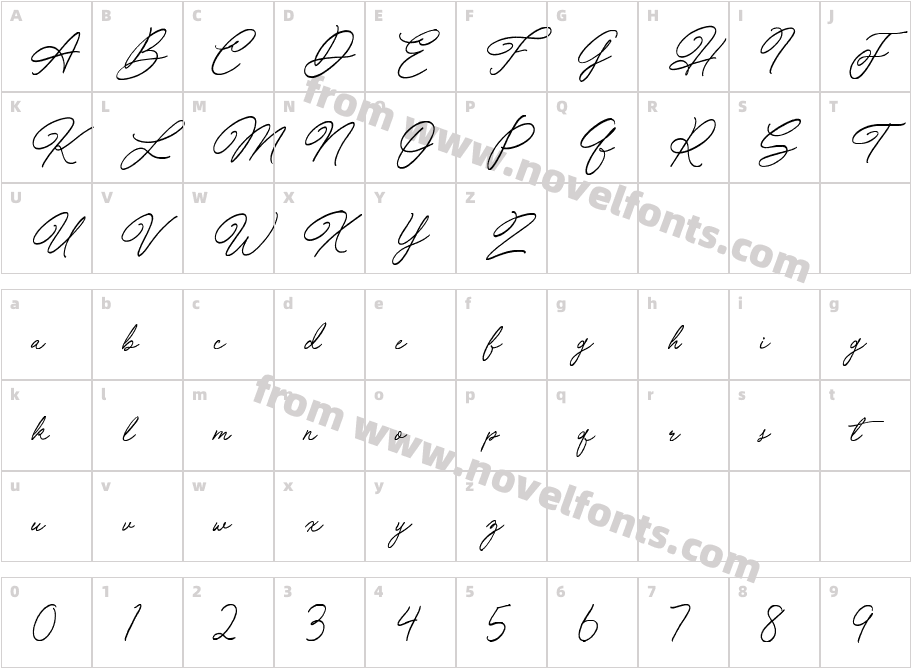 Special TouchCharacter Map