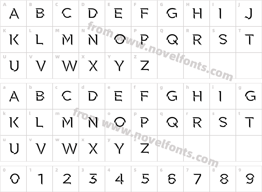 SpectreCharacter Map