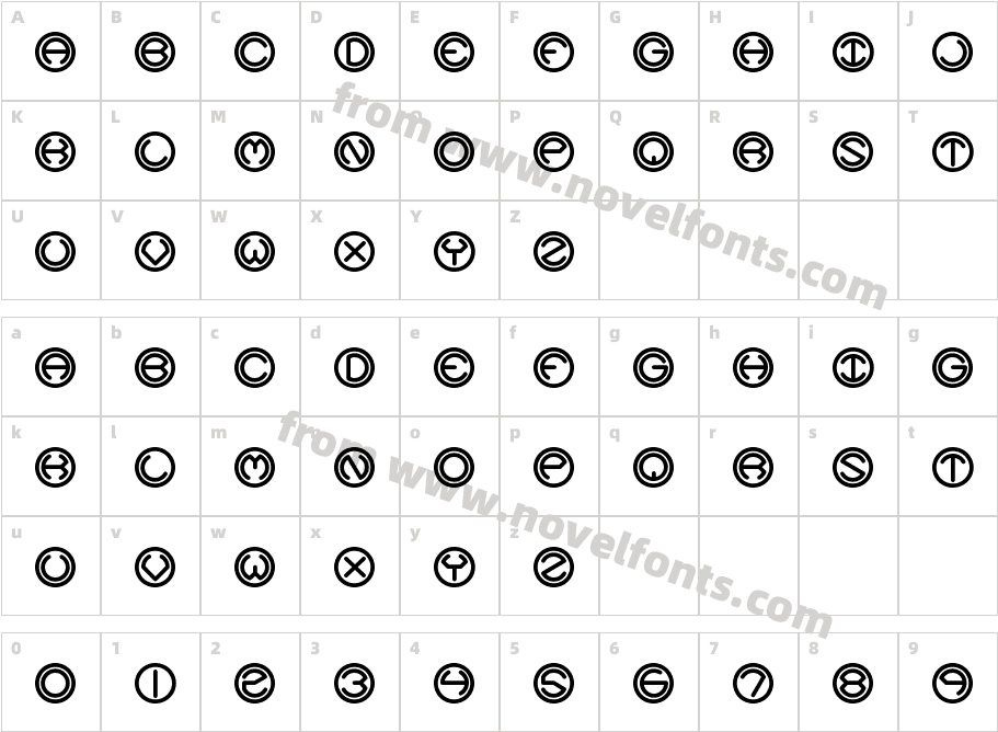 Spheroids BRKCharacter Map